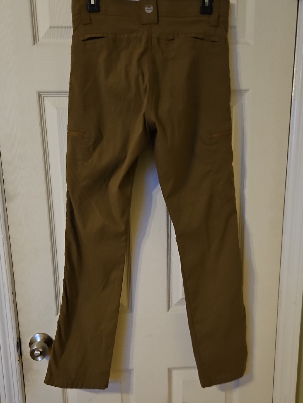 Men's Casual Cargo Pants in Brown - Picture 3 of 3